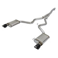 aFe black cat-back exhaust