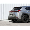 aFe cat-back exhaust close-up