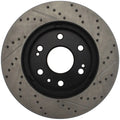 Stoptech auto part installed view