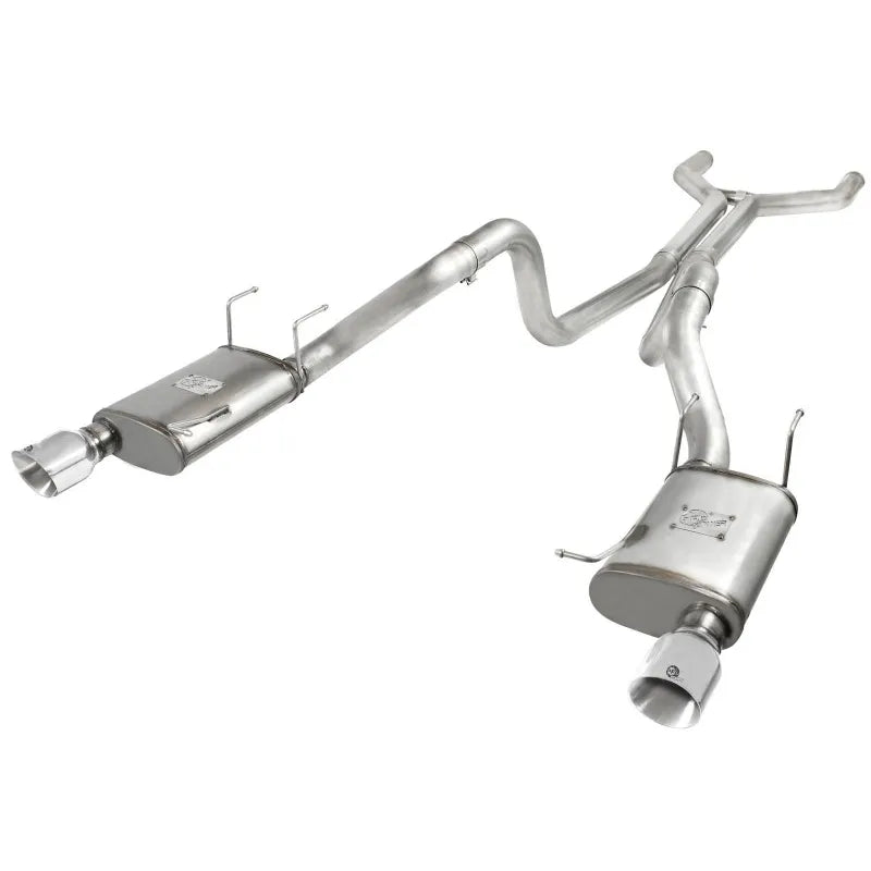 aFe polished cat-back exhaust