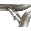 aFe cat-back exhaust close-up
