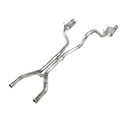 aFe cat-back exhaust detail