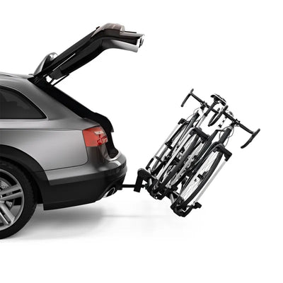 Thule silver roof rack