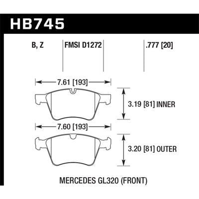 Hawk Performance auto part