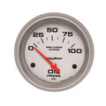 AutoMeter silver gauge
