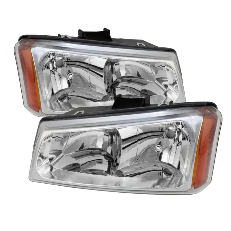 SPYDER silver headlights