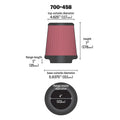 Airaid air filter installed view