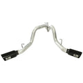 aFe exhaust installed view