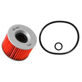 K&N Engineering oil filter installed view