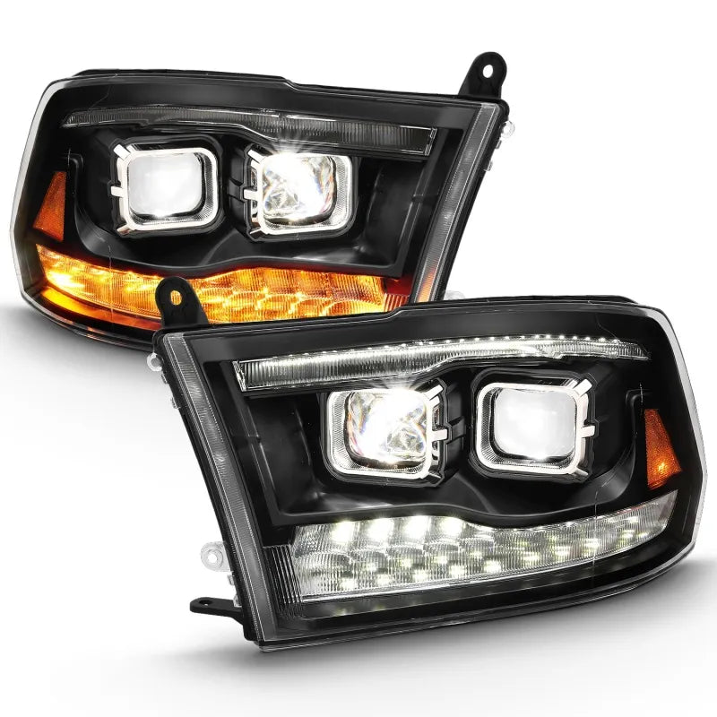 ANZO black auto part