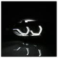 SPYDER headlights installed view