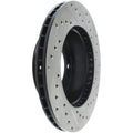 Stoptech auto part close-up