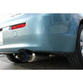Injen axle-back exhaust detail