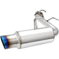 Injen axle-back exhaust installed view