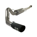 aFe black cat-back exhaust