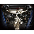 aFe cat-back exhaust detail