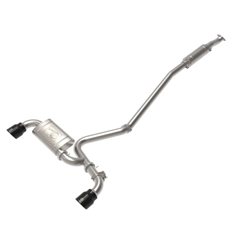 aFe black cat-back exhaust
