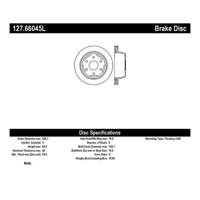 Stoptech auto part