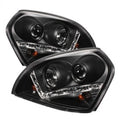SPYDER black headlights