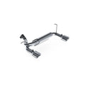 MBRP axle-back exhaust installed view