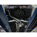 aFe cat-back exhaust close-up