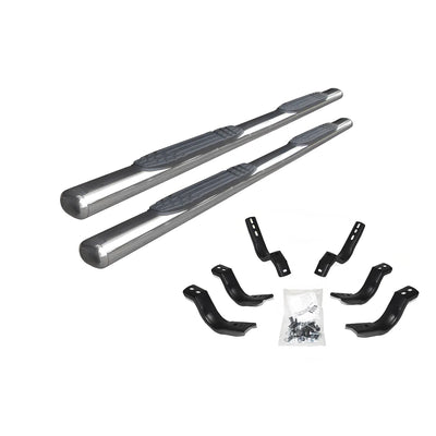 Go Rhino silver side steps