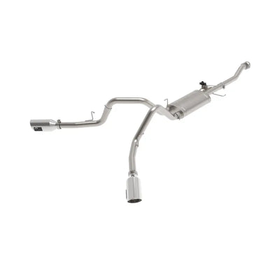aFe polished cat-back exhaust