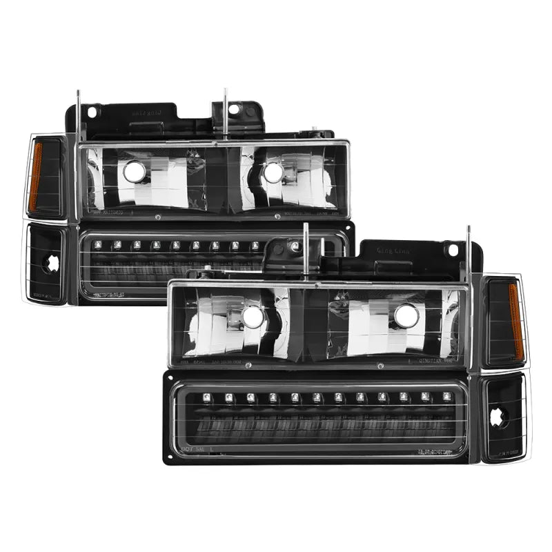 SPYDER black headlights