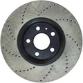 Stoptech auto part close-up