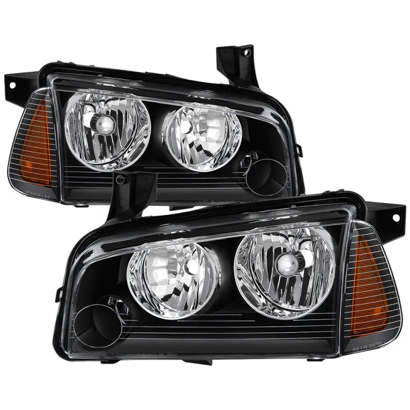 SPYDER black headlights