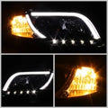 SPYDER headlights close-up