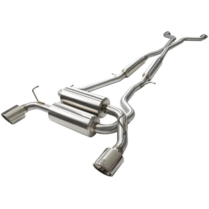aFe polished cat-back exhaust