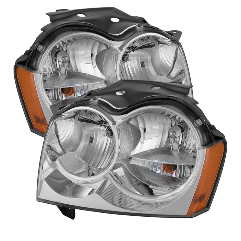 SPYDER chrome headlights