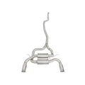 aFe cat-back exhaust close-up