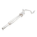 Stainless Works cat-back exhaust close-up
