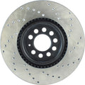 Stoptech auto part close-up