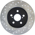 Stoptech auto part close-up