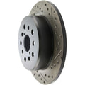 Stoptech auto part installed view