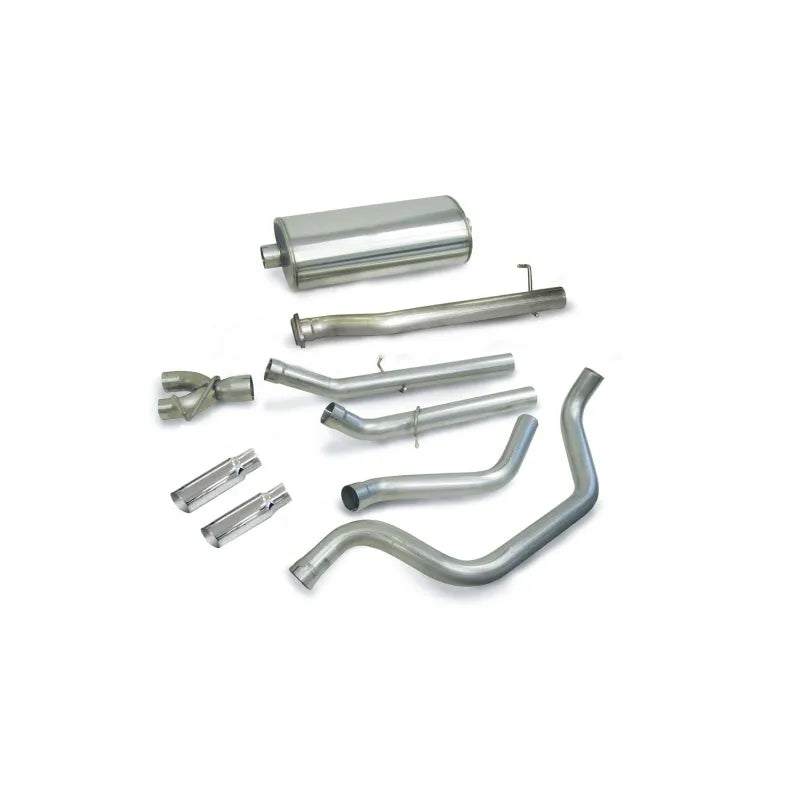 CORSA Performance silver cat-back exhaust
