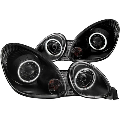 ANZO black headlights