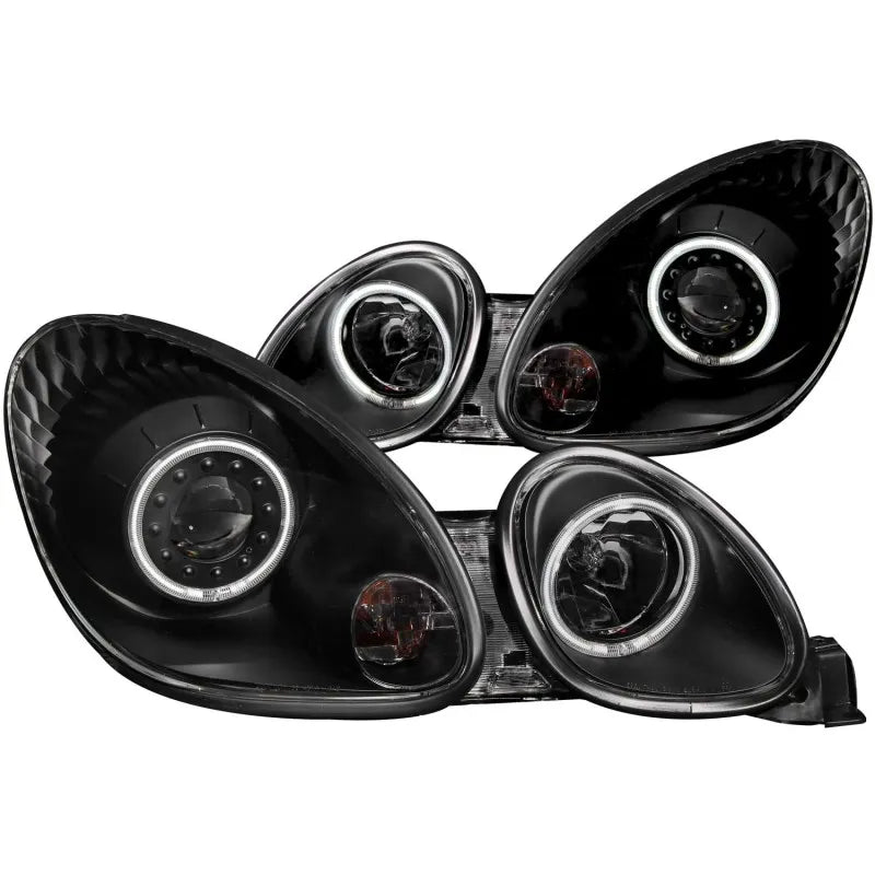 ANZO black headlights