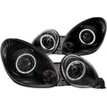ANZO black headlights