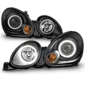 ANZO headlights detail