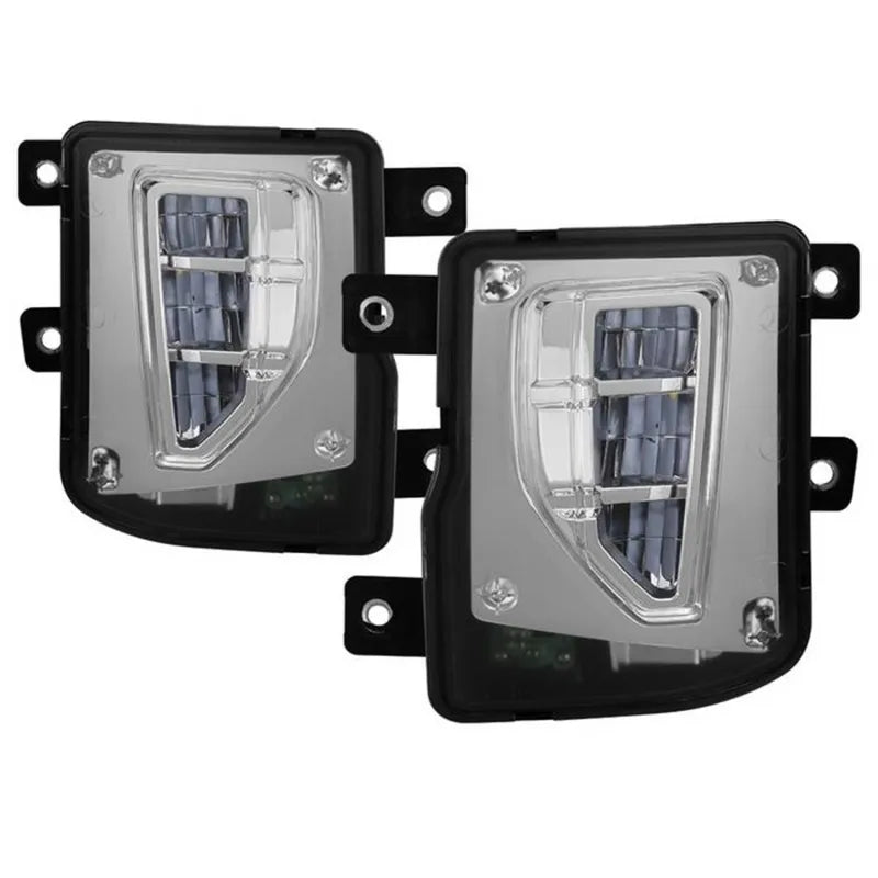 SPYDER silver fog light kit