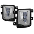 SPYDER silver fog light kit