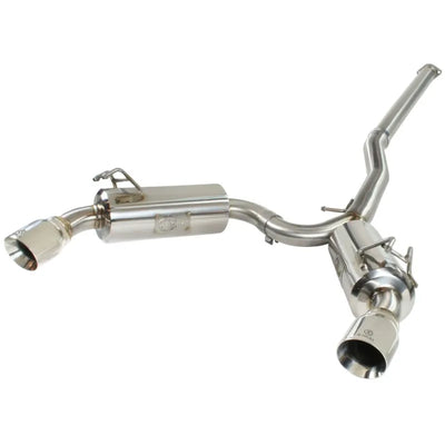 aFe polished cat-back exhaust