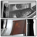 SPYDER headlights close-up