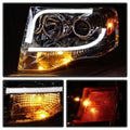 SPYDER headlights installed view