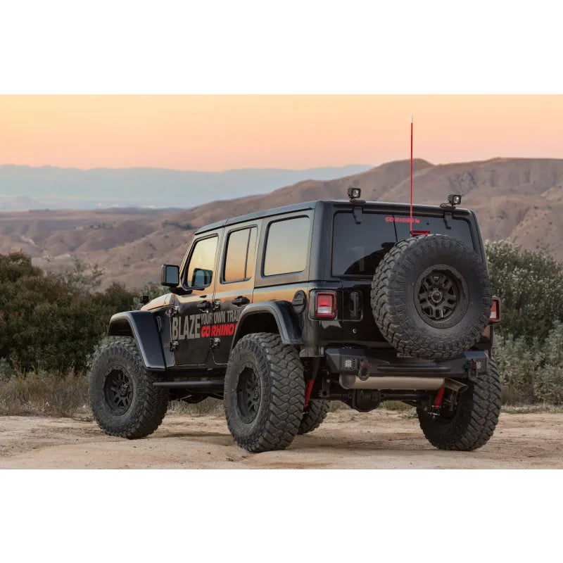 Go Rhino black bumper