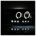 SPYDER headlights installed view